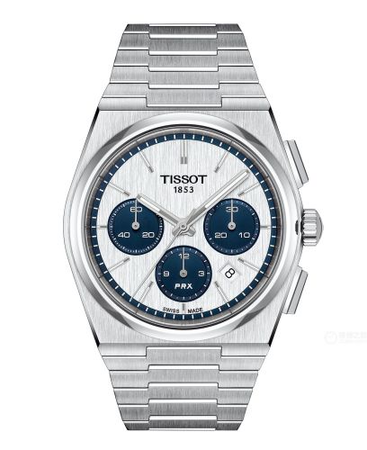 Tissot PRX Chronograph Stainless Steel / Silver